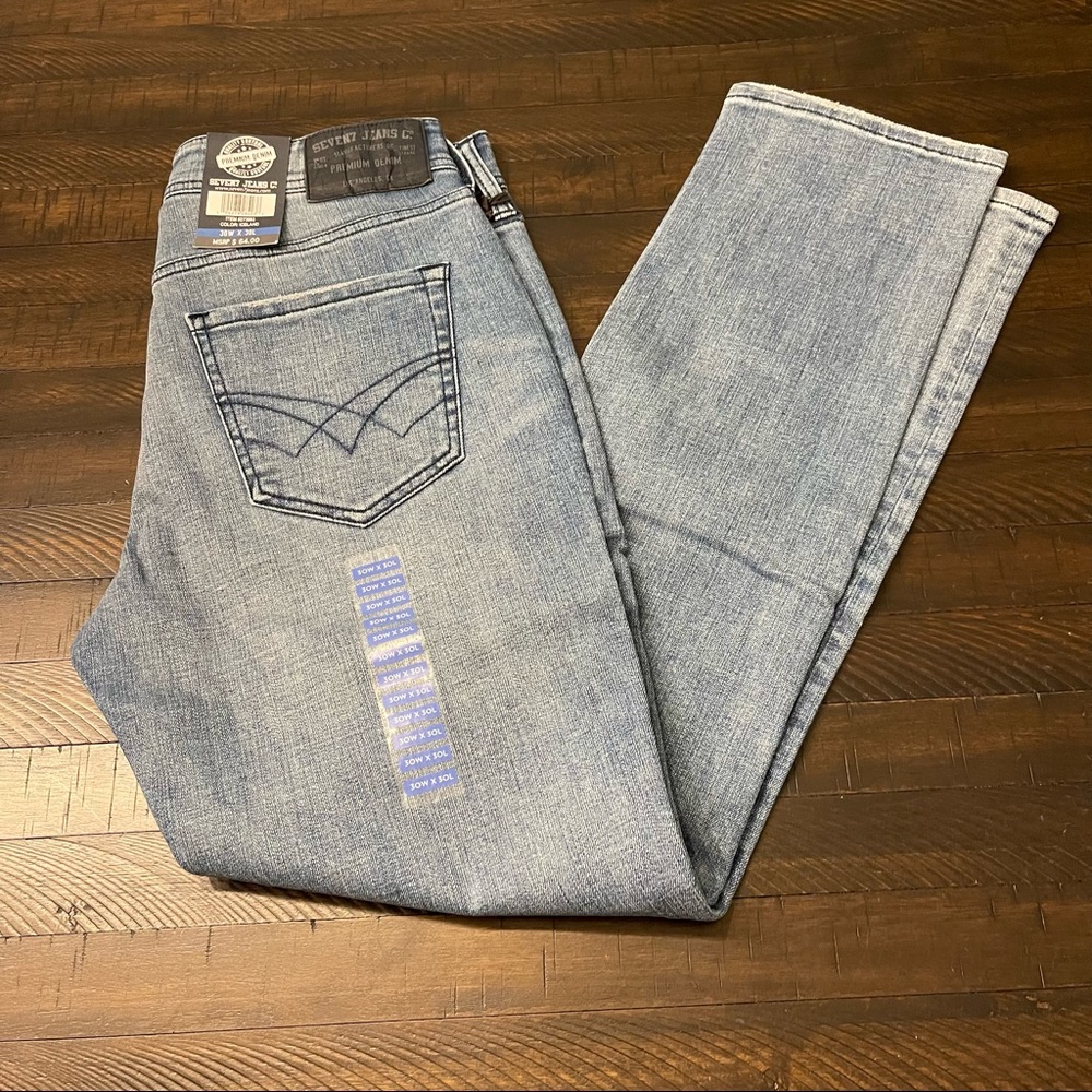 Seven7 Slim Straight Jean 30” inseam